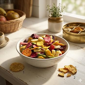 Vegetable chips Flavoured