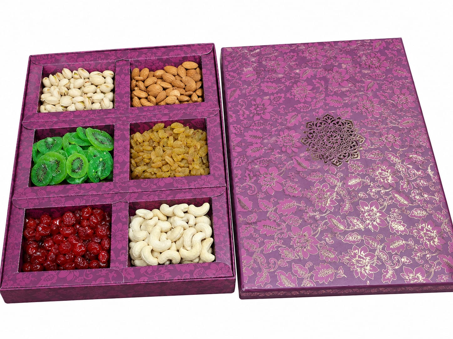 Assorted Dry Fruit Gift Box (75g*6)