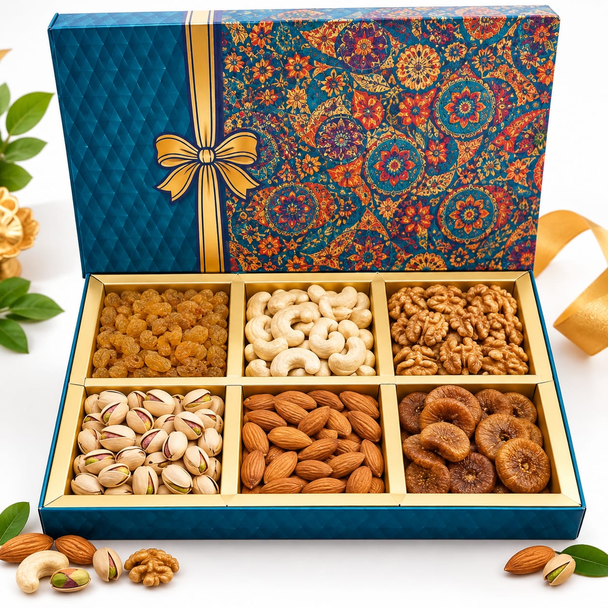Assorted Dry Fruit Gift Box (100g*6)